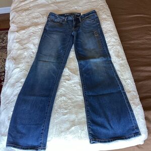 American Eagle Outfitters Women's Dark Blue Boot Cut Jeans
